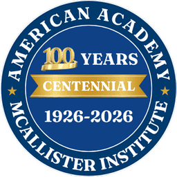 American Academy McAllister Institute of Funeral Services logo