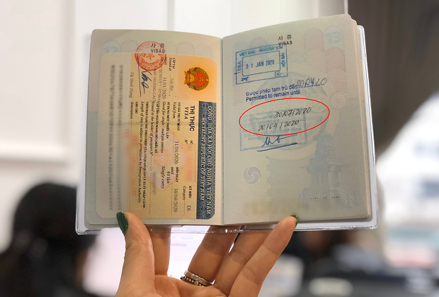 cách gia hạn xin visa