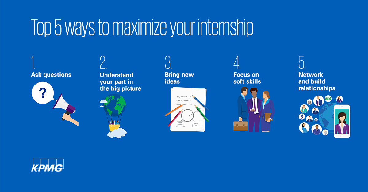 Five ways to maximize your internship experience