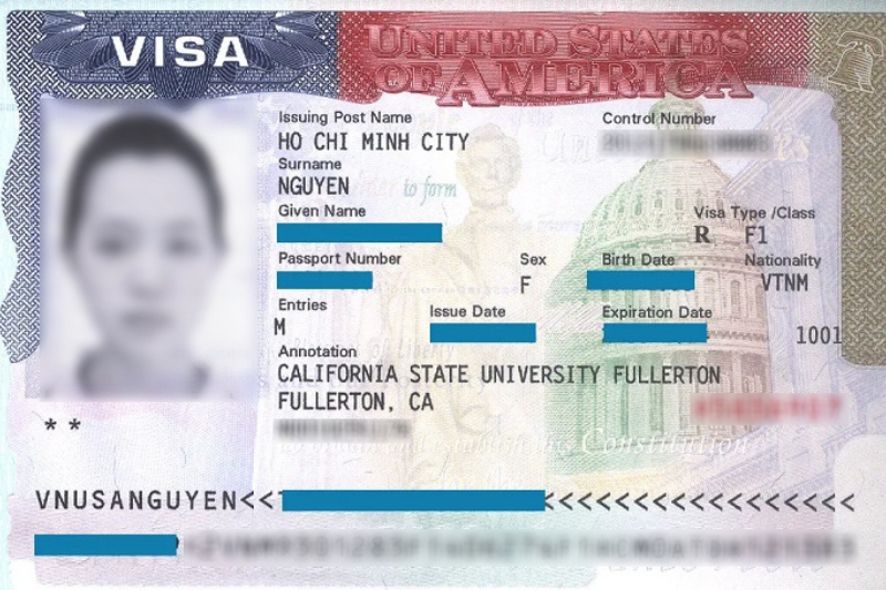 visa F1 Mỹ