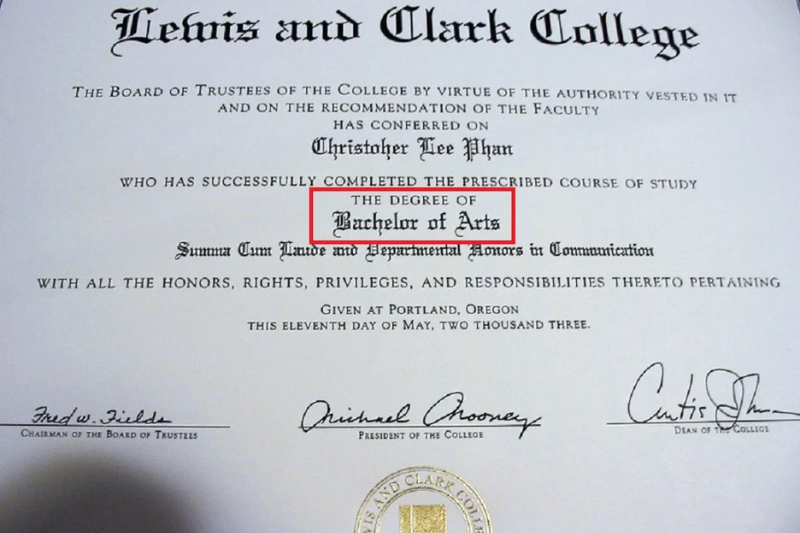 Bachelor Of Science là bằng gì